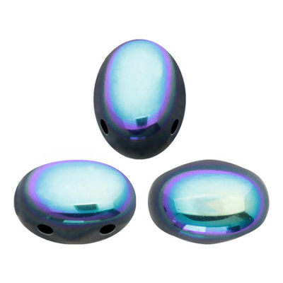 Perles Samos® par Puca® 5x7mm Jet AB (x5gr) 