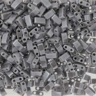 TLH0443 Tila 1/2 Cut Grey Luster (X5gr) TLH0443 Tila 1/2 Cut Grey Luster (X5gr)