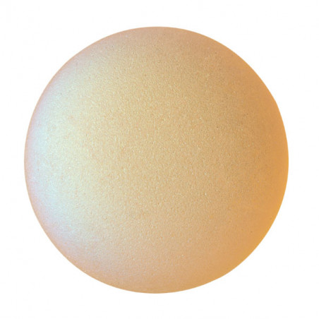 Cabochon Verre 25mm Light Topaz Mat Ab (X1)   