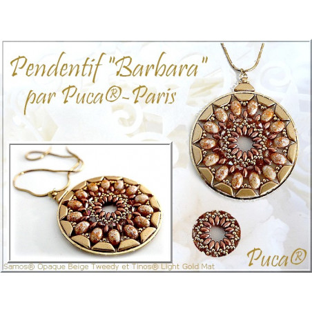 Schéma Pendentif Barbera par Puca® 