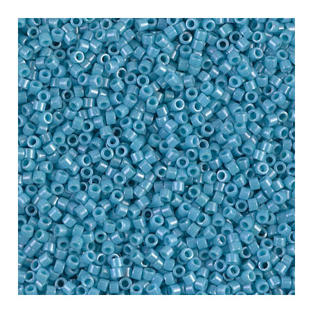 DB0218 Delicas 11/0 Op Médium Turquoise luster (x 5gr) 