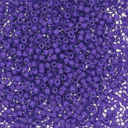 DB2359 DELICAS 11/0 Opaque Dyed Violet (X5G) 
