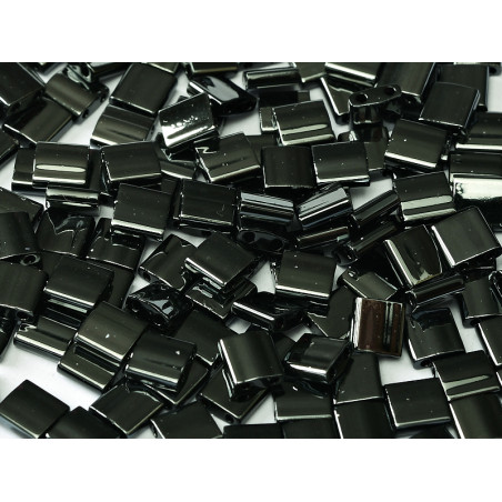 TL-55096 Tilas Bead 5mm Black Hematite Full (x 5gr)  