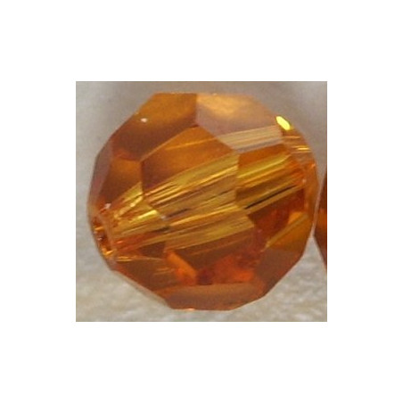 Rondes 8mm Topaz (x4)