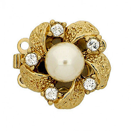 Fermoir Luxe Plaqué Or 16mm 41(x1)  