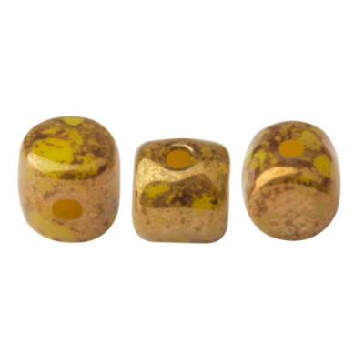 Perles Minos® Par Puca® Jonquil Opal Bronze (x5gr) 