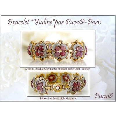 Schéma Bracelet Ysaline par Puca® Schéma Bracelet Ysaline par Puca®