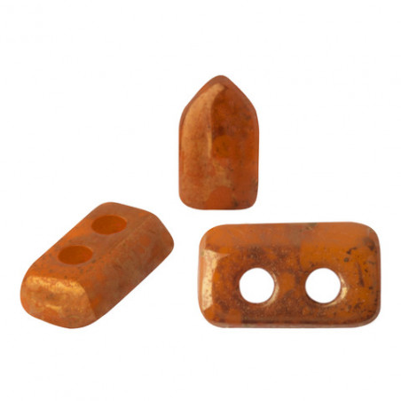 Perles Piros ® par Puca® Opaque Hyacinth Bronze (X5gr) 