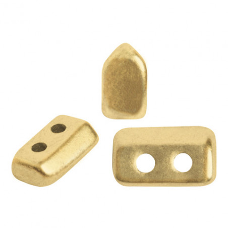Perles Piros ® par Puca® Light Gold Mat (X5gr)   