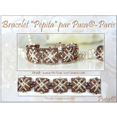 Schéma Bracelet Pépita par Puca® 