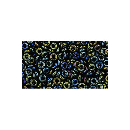 TOHO Demi Round 8/0 3mm: Green Iris (X1)  