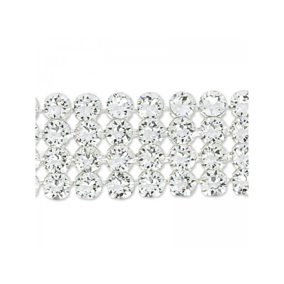 Crystal Mesh Swarovski 40001 2 Cabochons Crystal (X 1) Crystal Mesh Swarovski 40001 2 Cabochons Crystal (X 1)