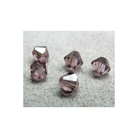 Perle toupie en cristal Swarovski 5301 5mm Ceylon Topaz (x10)