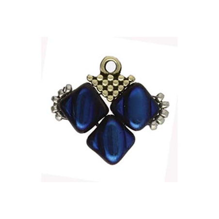 Réducteur Cymbal Kalivia Silky Antique Bronze 9x6mm (x1) 