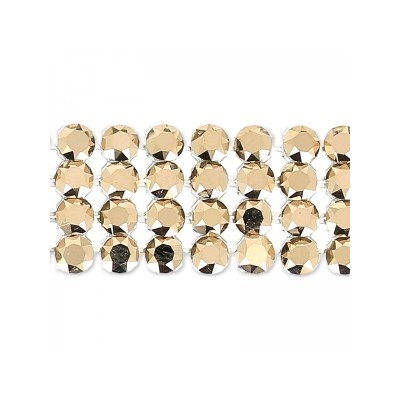 Crystal Mesh Swarovski 40001 2 Cabochons Rose Gold (X 1)   