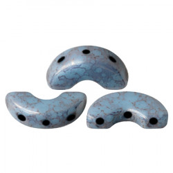 Perles Arcos® Par Puca® Opaque Blue Turquoise Bronze (5gr) 