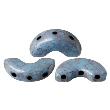 Perles Arcos® Par Puca® Opaque Blue Turquoise Bronze (5gr) 