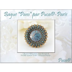 Kit Bague "Pam" par Puca® - Turquoise