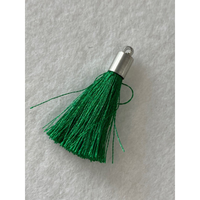 Pompon Soie Gazon 40mm 4507 (X1) Pompon Soie Gazon 40mm 4507 (X1)