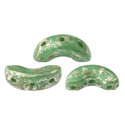 Perles Arcos® Par Puca® Opaque Green Turquoise New Picasso (5gr) 