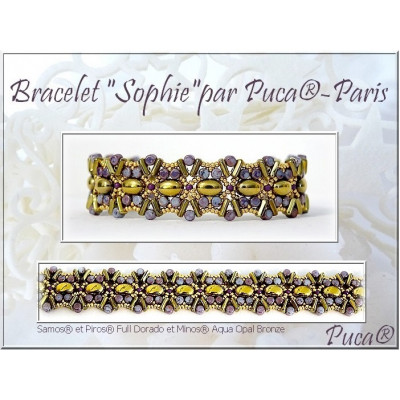 Schéma Bracelet Sophie par Puca®  