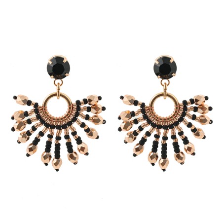 Kit B.O. INTI Swarovski SS39 + Miuyki Noir Rose Gold (X1)