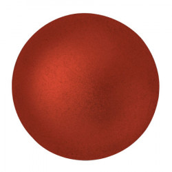 Cabochon Verre 25mm Red Metallic Mat (X1) 
