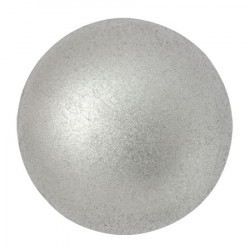 Cabochon Verre 25mm Silver Allu Mat (X1)   
