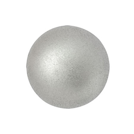 Cabochon Verre 18mm Silver Mat (X1) 