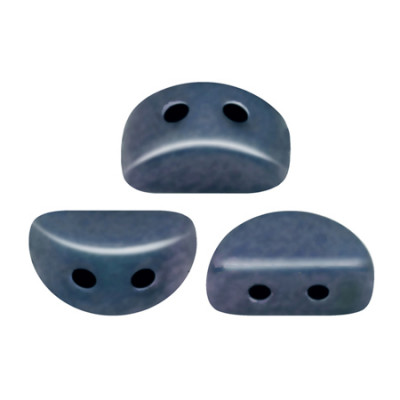 Perles Kos® par Puca® 3x6mm Metallic Mat dark Blue (x5gr)  
