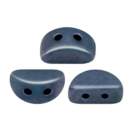 Perles Kos® par Puca® 3x6mm Metallic Mat dark Blue (x5gr)  
