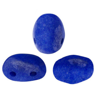  Perles Samos® par Puca® 5x7mm Opaque Sapphire Luster (x5gr) 