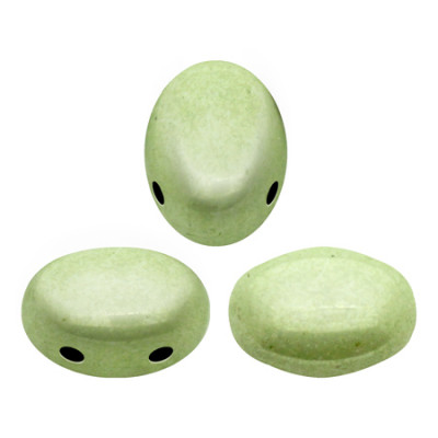 Perles Samos® par Puca® 5x7mm Opaque Light Green Ceramic Look (x5gr) Perles Samos® par Puca® 5x7mm Opaque Light Green Ceramic Look (x5gr)