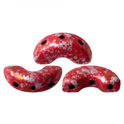 Perles Arcos® Par Puca® Opaque Coral Red Tweedy (5gr) 