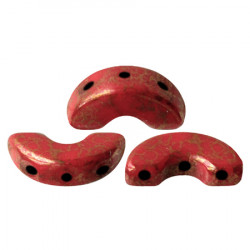 Perles Arcos® Par Puca® Opaque Coral Red Bronze (5gr)  