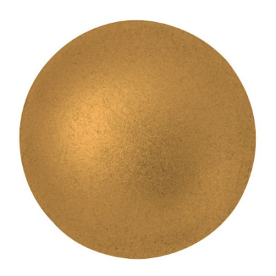 Cabochon Verre 25mm Bronze Gold Mat (X1) 