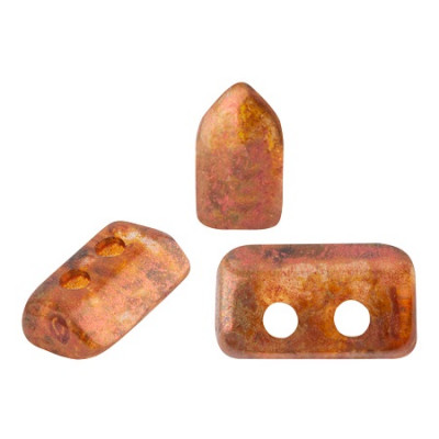 Perles Piros ® par Puca® Crystal Copper Spotted (X5gr) 