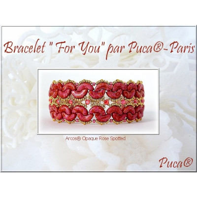 Kit Bracelet "For You" par Puca® - Rose
