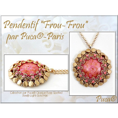 Schéma Pendentif Frou Frou par Puca® Schéma Pendentif Frou Frou par Puca®