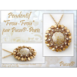 Kit Pendentif Frou Frou Gold par Puca® 
