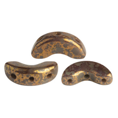 Perles Arcos® Par Puca® Opaque Dark Grey Bronze (5gr) 