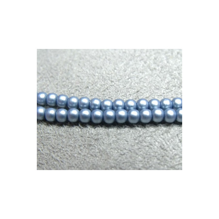 Perles Matted 2 mm Cerulean Satin (X1200 perles)