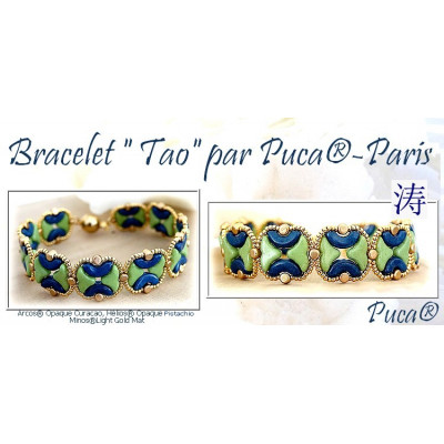 Schéma Bracelet Tao par Puca® Schéma Bracelet Tao par Puca®