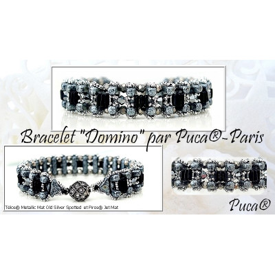 Schéma Bracelet Domino par Puca® 