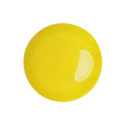 Cabochon Verre 18mm Opaque Jonquil Luster (X1) 