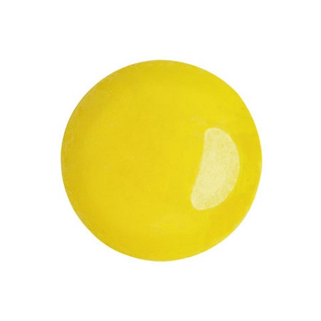 Cabochon Verre 18mm Opaque Jonquil Luster (X1) 