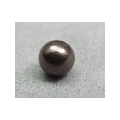 Perle ronde 8mm nacrée Swarovski Brown (x5) Perle ronde 8mm nacrée Swarovski Brown (x5)