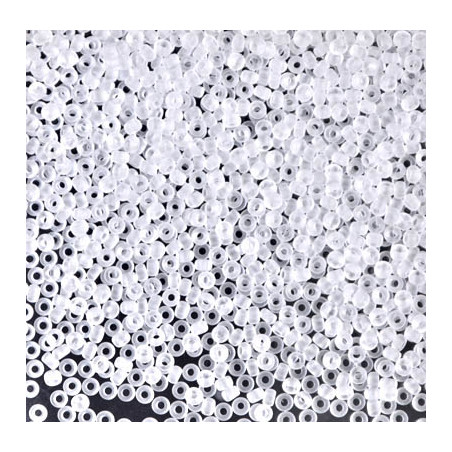 R15-0131F Rocailles 15/0 Crystal Mat (x5gr)