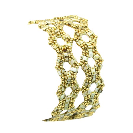 Kit Bracelet NIKKO Half Tila Beige Picasso (X1)  