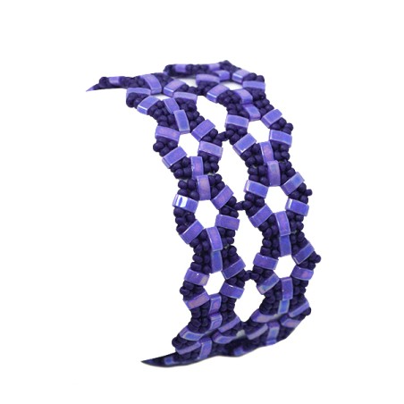 Kit Bracelet NIKKO Half Tila Bleu Indigo (X1)  